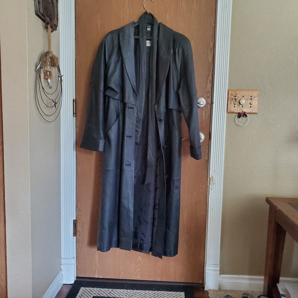 Leather Coat